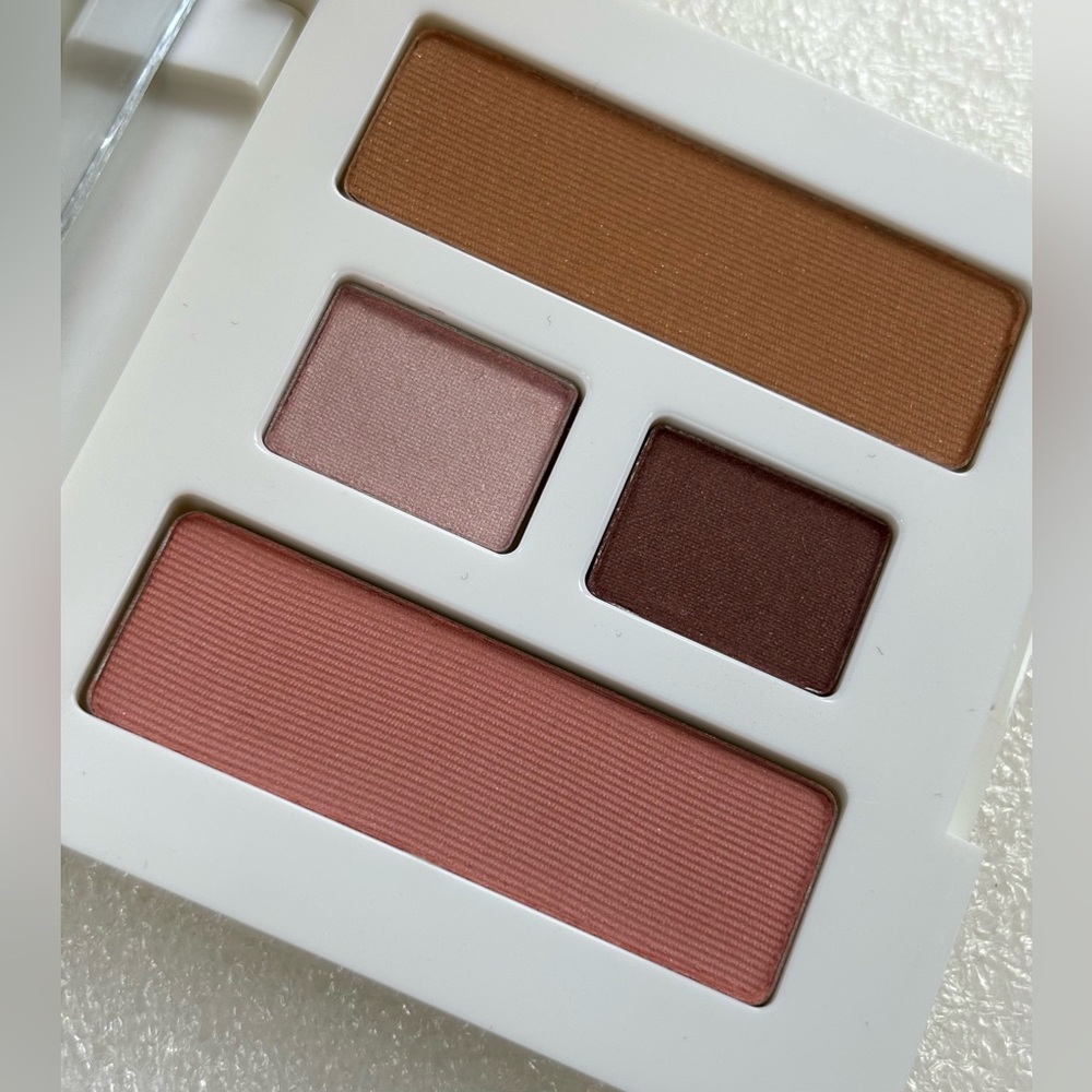 🌸 Clinique ROSE WINE Eyeshadow Duo PINK Blush & SUNKISSED Bronzer MINI Compact 🌸